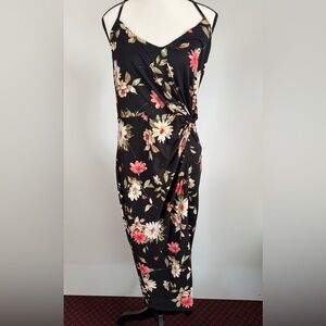 Nine Britton Valencia Knit Floral Midi Dress